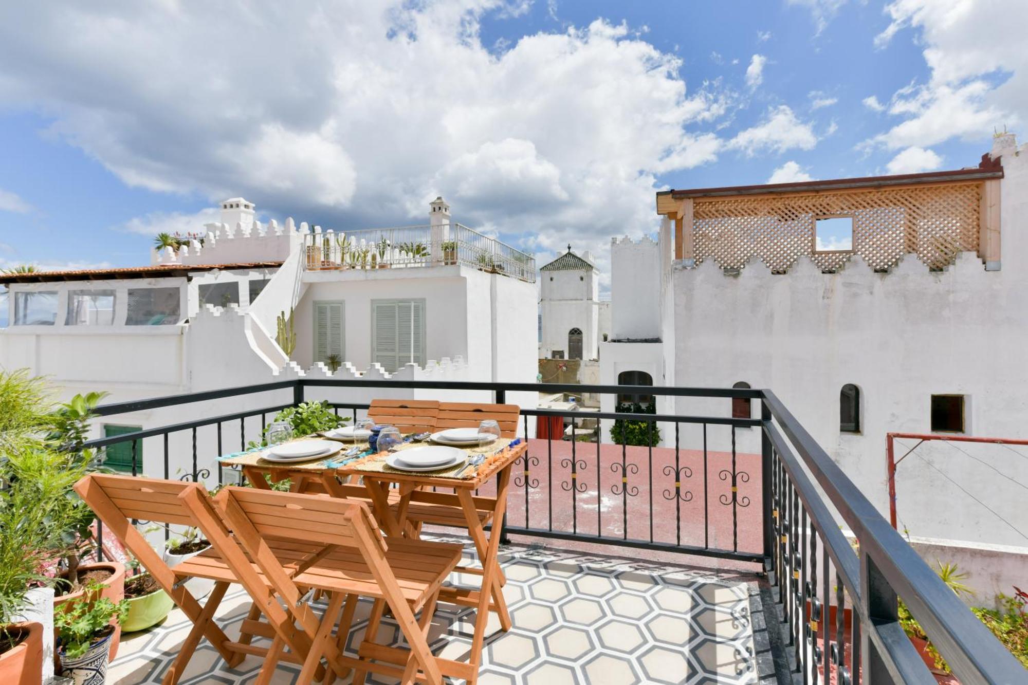 La Casita Guennoun Kasbah Villa Tangier Exterior photo
